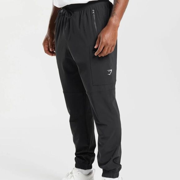 GYMSHARK REST DAY CARGO‎ PANTS
Slim Fit BLACK LARGE NWT in packaging - Picture 2 of 6